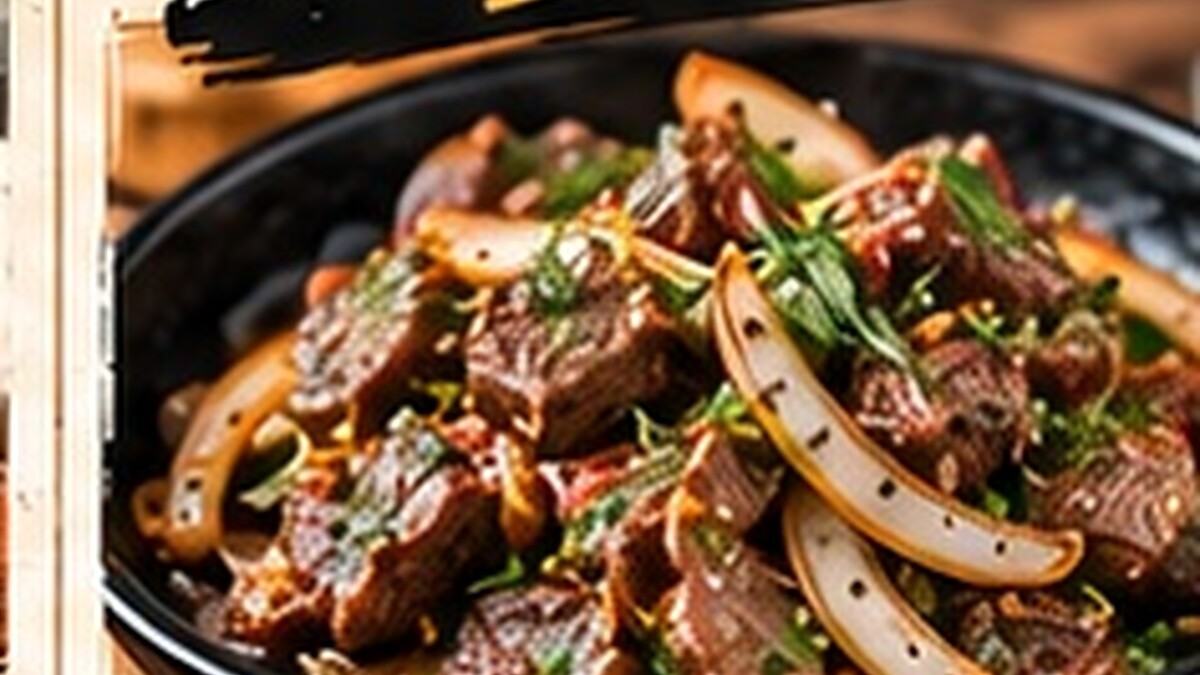 Garlic Pepper Beef